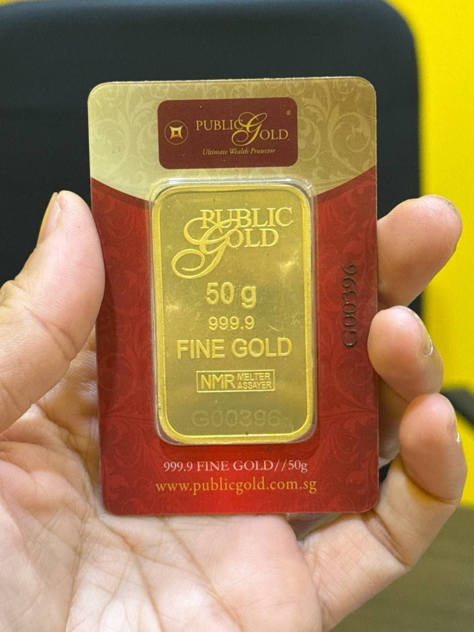 PUBLIC GOLD 50 Gram 999,9 